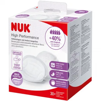 Tampoane pentru san, NUK, ULTRA DRY, 30 buc