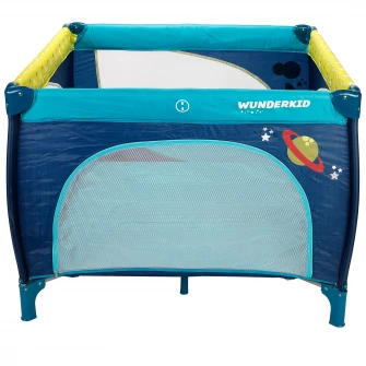 Tarc de joaca Wunderkid Play, Albastru/Galben