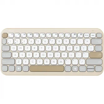 Tastatura bluetooth wireless ASUS KW100, Bej