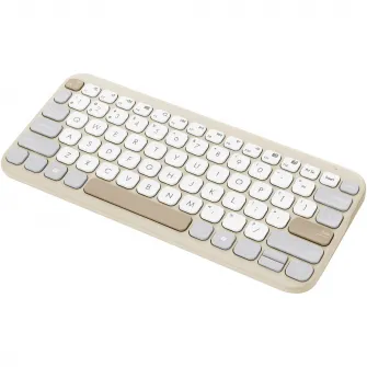 Tastatura bluetooth wireless ASUS KW100, Bej