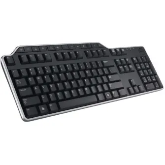 Клавиатура Dell US-EURO Qwerty KB522, мультимедийная, USB, черная