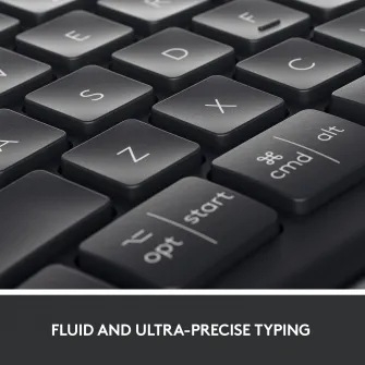 Tastatura Logitech Ergo K860, layout US INTL, Negru
