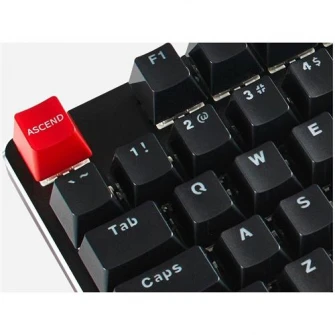 Tastatura mecanica gaming Glorious PC Gaming Race GMMK Full-Size, iluminare RGB, switch Gateron Brown, US-Layout, Negru