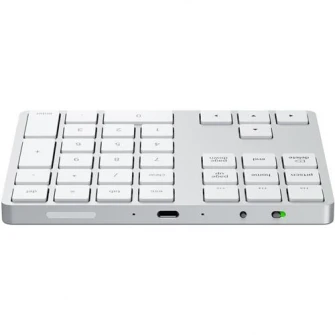 Satechi Aluminium Bluetooth Extended, серебряная цифровая клавиатура