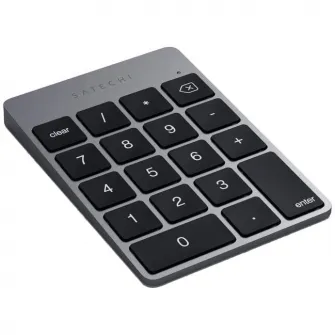 Tastatura numerica wireless Satechi Aluminum Slim, Space Gray