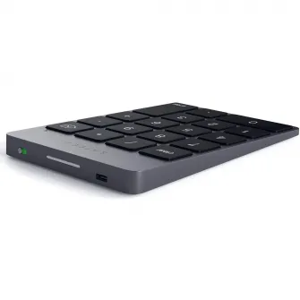 Tastatura numerica wireless Satechi Aluminum Slim, Space Gray