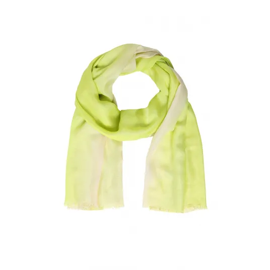 Tatuum, Esarfa cu model tie-dye, Piersica, Verde lime