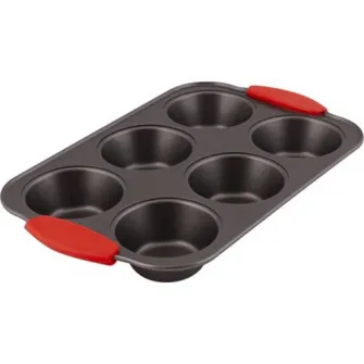 Tava 6 briose Lamart Bonte, 28.5 x 17.8 x 2.5 cm