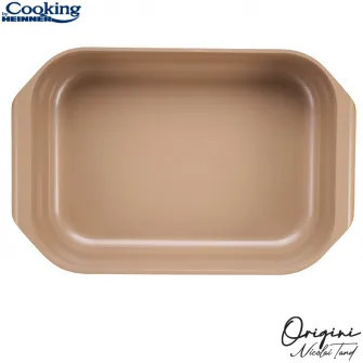Tava cuptor Cooking by Heinner - Origini Chef Nicolai Tand, aluminiu turnat, invelis ceramic, 39 x 26 x 8.5 cm, 6 L