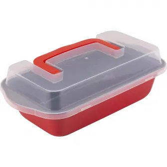 Tava cuptor cu capac Lamart Dolce, 29 x 15 x 6.5 cm