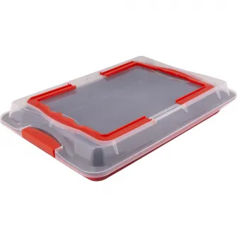 Tava cuptor cu capac Lamart Dolce, 42.3 x 29.2 x 4 cm