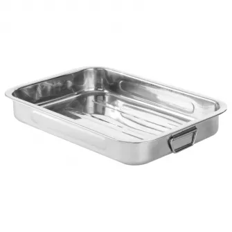 Tava cuptor Hendi, otel inoxidabil, 31,5x24,5x(H)5 cm