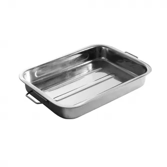 Tava cuptor Hendi, otel inoxidabil, 43x31x(H)6 cm