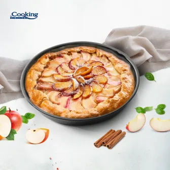 Tava rotunda emailata Cooking by Heinner, 32 x 4 cm