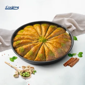 Tava rotunda emailata Cooking by Heinner, 40 x 4.5 cm