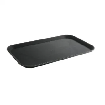 Tava servire dreptunghiulara Hendi, strat anti-alunecare din cauciuc, polipropilena, GN 1/1, 53x32,5 cm