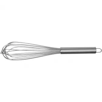Tel aluaturi, Hendi, inox, cu 8 fire groase si rigide de grosime 2.2 mm, lungime 35 cm, cu agatatoare