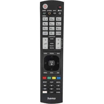 Telecomanda TV Hama Universala pentru TV LG, Butoane iluminate, Negru