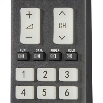 Telecomanda TV Hama Universala pentru TV Panasonic, Butoane iluminate, Negru