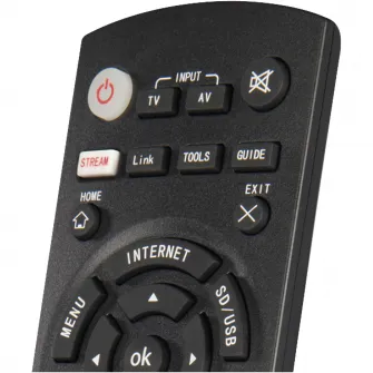 Telecomanda TV Hama Universala pentru TV Panasonic, Butoane iluminate, Negru