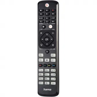 Telecomanda TV Hama Universala pentru TV Philips, Butoane iluminate, Negru
