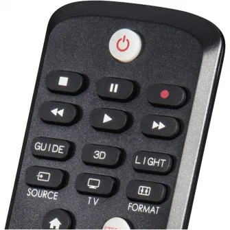 Telecomanda TV Hama Universala pentru TV Philips, Butoane iluminate, Negru