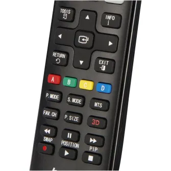 Telecomanda TV Hama Universala pentru TV Samsung, Butoane iluminate, Negru