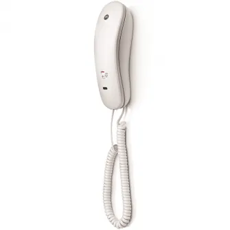 Telefon fix cu fir Motorola CT50 Alb, de perete, 10 memorii