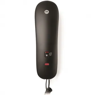 Telefon fix cu fir Motorola CT50 Negru, de perete, 10 memorii