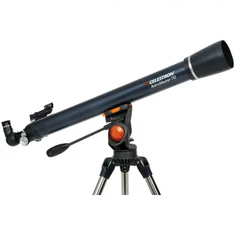 Telescop Celestron AstroMaster 70AZ, cu adaptor pentru smartphone si filtru lunar