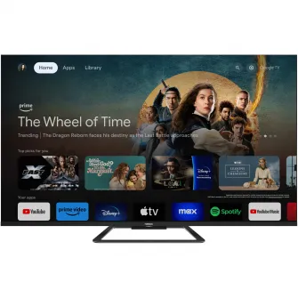 Televizor Horizon QLED 65HQ8590U/D, 164 cm, Smart Google TV, 4K Ultra HD, Clasa F (Model 2024)