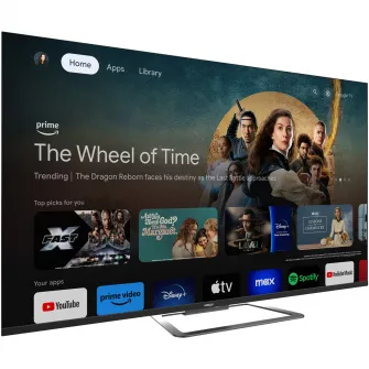 Televizor Horizon QLED 65HQ8590U/D, 164 cm, Smart Google TV, 4K Ultra HD, Clasa F (Model 2024)