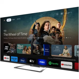 Televizor Horizon QLED 65HQ8590U/D, 164 cm, Smart Google TV, 4K Ultra HD, Clasa F (Model 2024)
