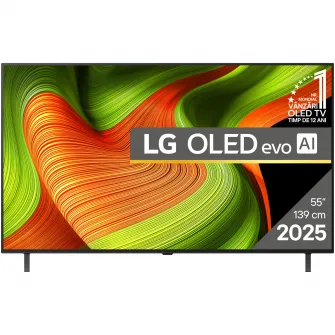 Televizor LG OLED 55B53LA, 139 cm, Smart, 4K Ultra HD, 100 Hz, Clasa F (Model 2025)