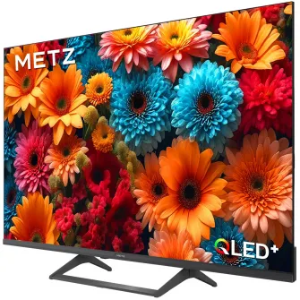 Televizor METZ QLED 55MQF7500Z, 139 cm, Smart Google TV, 4K Ultra HD, 120Hz, Clasa F (Model 2025)