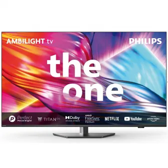 Televizor Philips AMBILIGHT tv LED 43PUS8919, 108 cm, Smart TV, Ultra HD 4K, Clasa G (Model 2024)