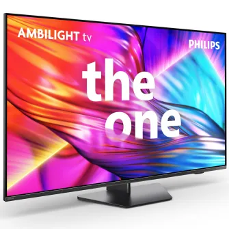 Televizor Philips AMBILIGHT tv LED 43PUS8919, 108 cm, Smart TV, Ultra HD 4K, Clasa G (Model 2024)