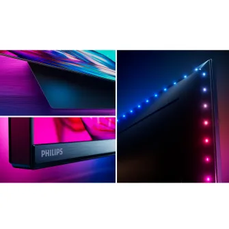 Televizor Philips AMBILIGHT tv LED 43PUS8919, 108 cm, Smart TV, Ultra HD 4K, Clasa G (Model 2024)