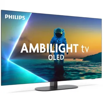 Televizor Philips AMBILIGHT tv OLED 42OLED820, 106 cm, Google TV, 4K Ultra HD, 100Hz, Clasa G (Model 2025)