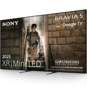 Televizor Sony BRAVIA 5 XR l Mini LED 85XR55, 214 cm, Smart Google TV, 4K Ultra HD, 100 Hz, Clasa C (Model 2025)