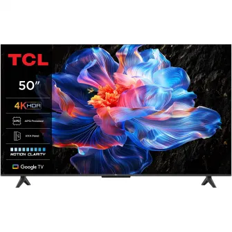 Televizor TCL LED 50P6K, 126 cm, Smart Google TV, 4K Ultra HD, Clasa E (Model 2025)
