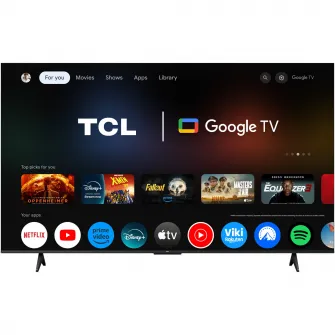Televizor TCL LED 75P6K, 189 cm, Smart Google TV, 4K Ultra HD, Clasa E (Model 2025)