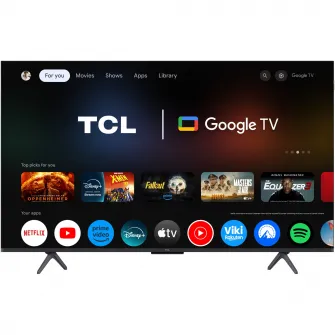 Televizor TCL MiniLed 50C6KS, 126 cm, Smart Google TV, 4K Ultra HD, Clasa E (Model 2025)