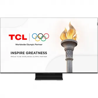 Televizor TCL MiniLed 50C7K, 126 cm, Smart Google TV, 4K Ultra HD, 100Hz, Clasa F (Model 2025)