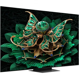 Televizor TCL MiniLed 55C7K, 139 cm, Smart Google TV, 4K Ultra HD, 100Hz, Clasa F (Model 2025)
