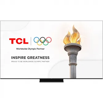 Televizor TCL MiniLed 55C7K, 139 cm, Smart Google TV, 4K Ultra HD, 100Hz, Clasa F (Model 2025)