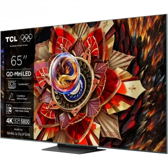 Televizor TCL MiniLed 65C9K, 164 cm, Smart Google TV, 4K Ultra HD, 144Hz, Clasa E (Model 2025)