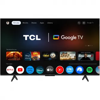 Televizor TCL QLED 50P7K, 126 cm, Smart Google TV, 4K Ultra HD, Clasa F (Model 2025)