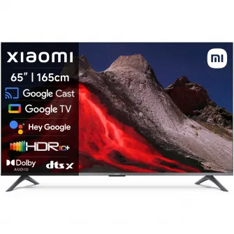 Televizor Xiaomi QLED A Pro, 165 cm, Smart Google TV, 4K Ultra HD, Clasa F (Model 2025)