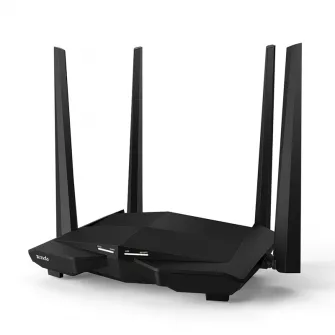 Tenda AC10. Router Wireless, Dual-Band AC1200, 4 antene